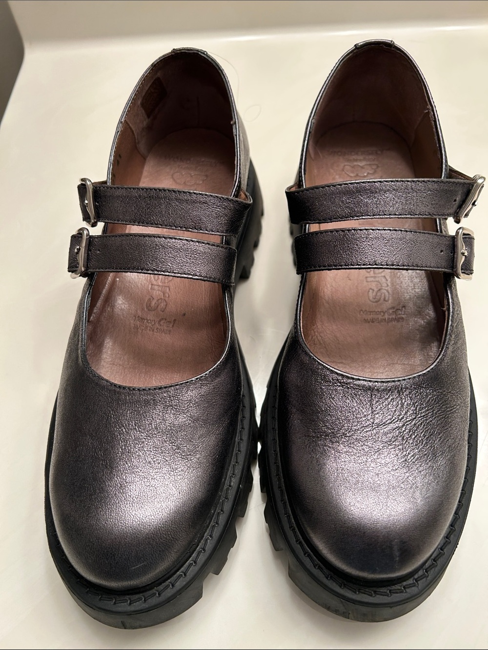 Women’s Double-Strap Mary Jane Shoes